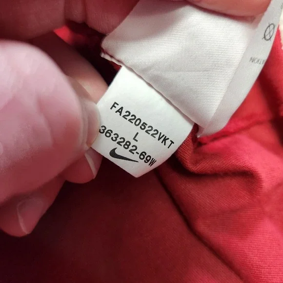 Iowa State Cyclones Shirt Men Large Player Issue Nike Long Sleeve Dri Fit - Picture 7 of 10